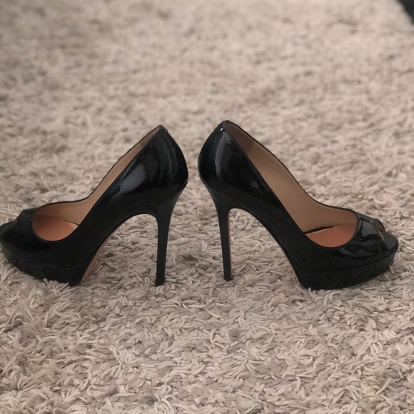 Jimmy Choo patent leather peep-toe pumps - Picture 3 of 10